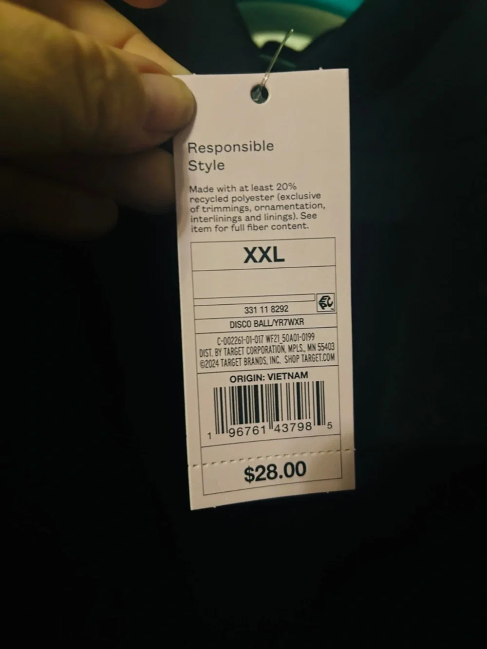 wild fable Black Star Pocket Hoodie - Picture 5 of 5